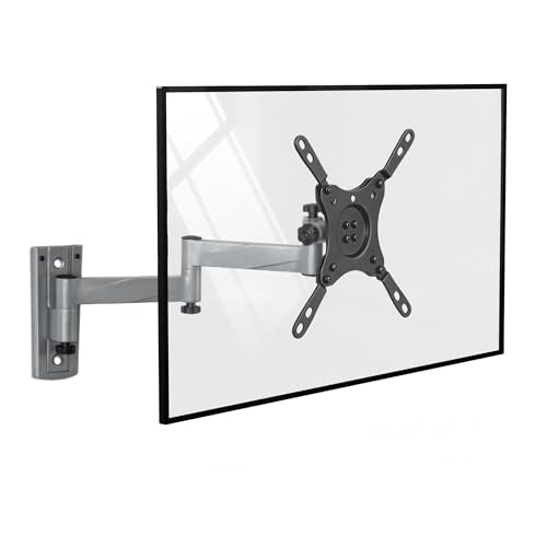 Full Motion RV TV Wall Mount with Locking Arm - Outdoor Indoor 19-43 Inch