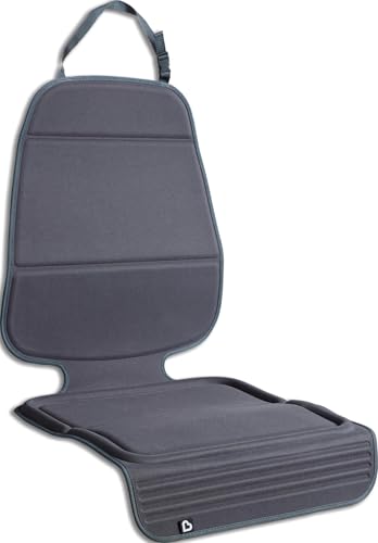 Munchkin Elite Car Seat Protector - Dark Grey, Adjustable & Spillproof