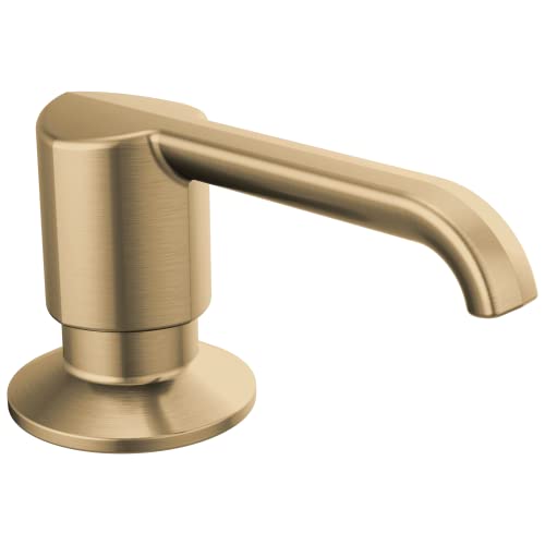 Emmeline Soap Dispenser Champagne Bronze for Kitchen - 13 oz