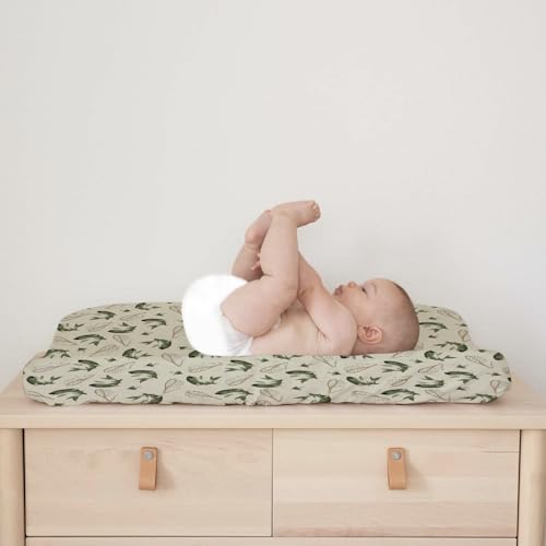 Vintage Bass Fishing Baby Changing Pad Covers for Boy Girl 32''x16'' Lake Fish Fitted Diaper Change Table Pad Sheets Neutral Fishing Lovers Gift Comfort Soft Breathable Baby Changing Table Mats