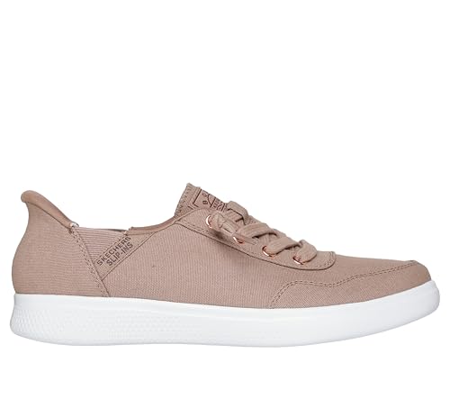 Skechers Women's BOBS Skip Cute Keep It Sweet Slip-On Shoes 8.5 Tan