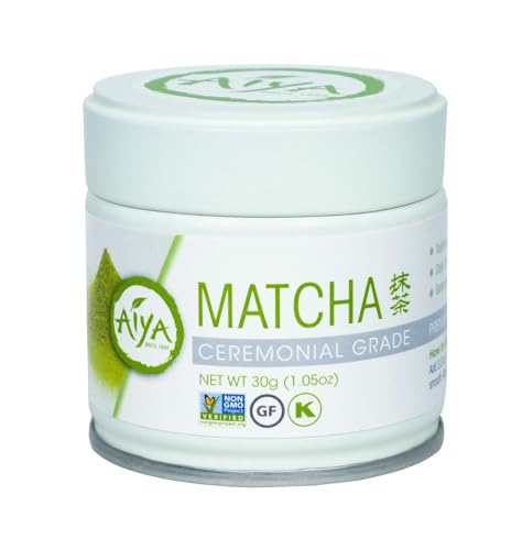 Ceremonial Grade Matcha Powder - First Harvest, 1.06 oz Tin - Vegan & Kosher Certified