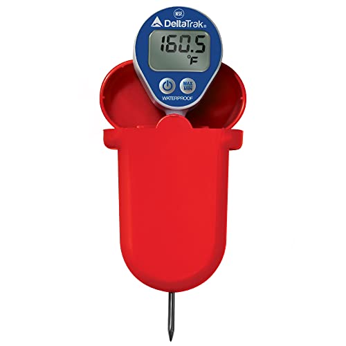 Waterproof Dishwasher Thermometer Kit with Auto-Cal - DeltaTrak 12214