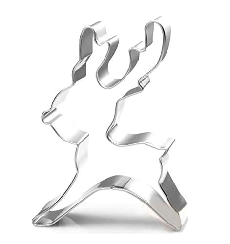 Deer Reindeer Christmas Cookie Cutter - Stainless Steel