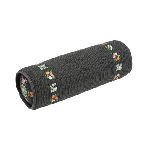 12-Inch Korean Buckwheat Cervical Neck Roll Pillow for Targeted Support
