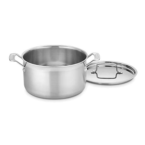 Cuisinart MultiClad Pro 6-Quart Saucepot with Cover - Stainless Steel