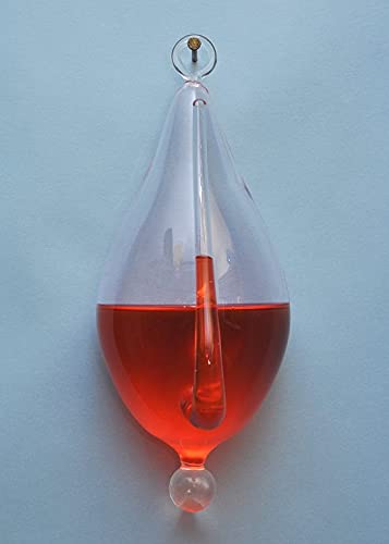 Stanley London Hand Blown Weather Glass Barometer (Barometer Only)