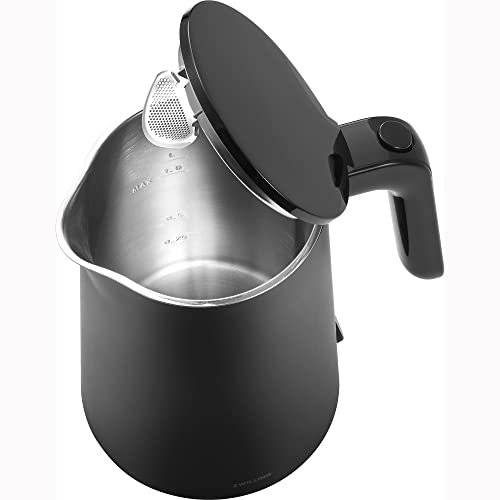 ZWILLING Enfinigy Cool Touch Electric Kettle - Black, 1-Liter Cordless Hot Water & Tea Maker