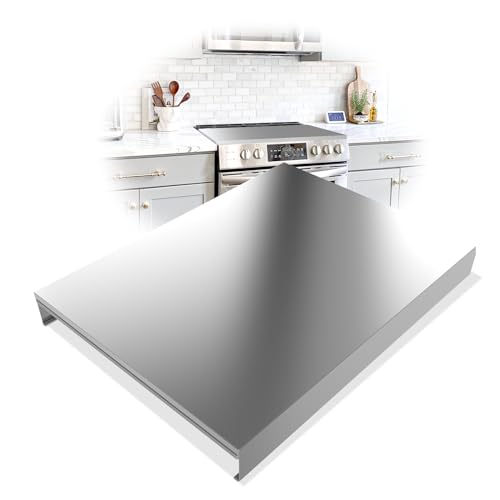 Stainless Steel Gas Stove Top Cover - Multi-Functional Noodle Board for 30x22 Inch Cooktop - Silver (Variation of THIS listing)