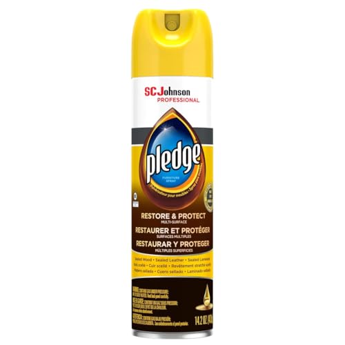 Moisturizing Wood & Leather Oil - Restores & Protects 14.2 oz, 6 Pack - Revive & Nourish Surfaces
