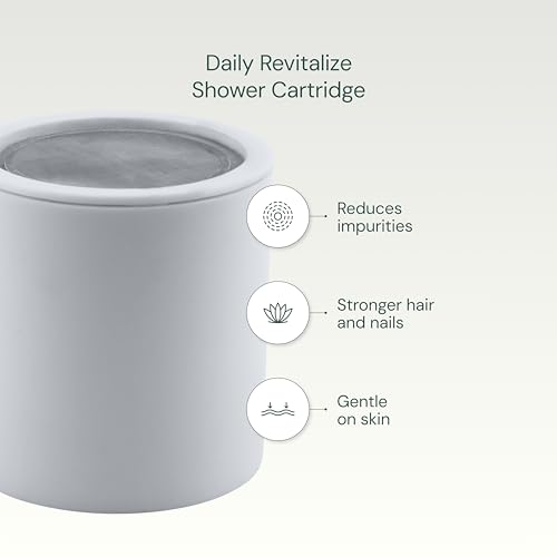 Aquabliss SFC100 Daily Revitalize Filter Cartridge 3-Pack - Vitamin C Mineral Infusion