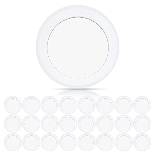 6-Inch Dimmable LED Recessed Ceiling Lights 16.5W 1000Lm Daylight Surface Mount Pack