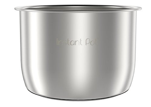 Instant Pot 8-Qt Stainless Steel Inner Cooking Pot - Polished, Dishwasher Safe