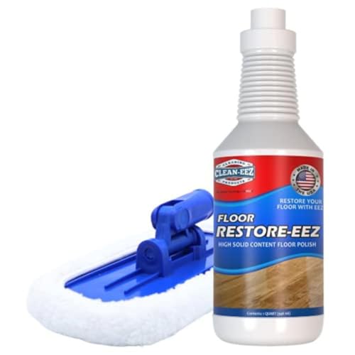 Clean-eez Ultimate Floor Restorer & Polish - 1 Bottle with Microfiber Applicator