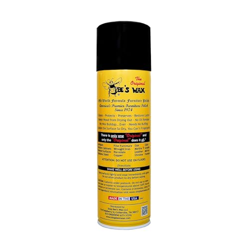 Bee's Wax Old World Furniture Polish 17oz Pack of 3 - Multi-Surface Wood Leather Marble