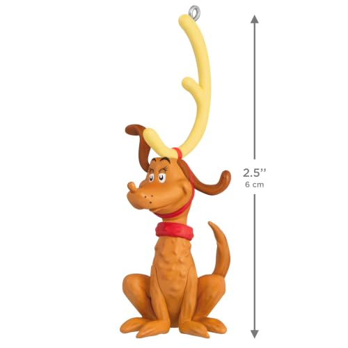Hallmark Keepsake Dr. Seuss Max the Reindeer Dog Christmas Ornament