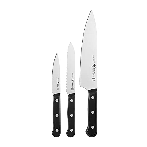Henckels Solution 3-Piece 8-Inch Chef Knife Set with Razor-Sharp Blades