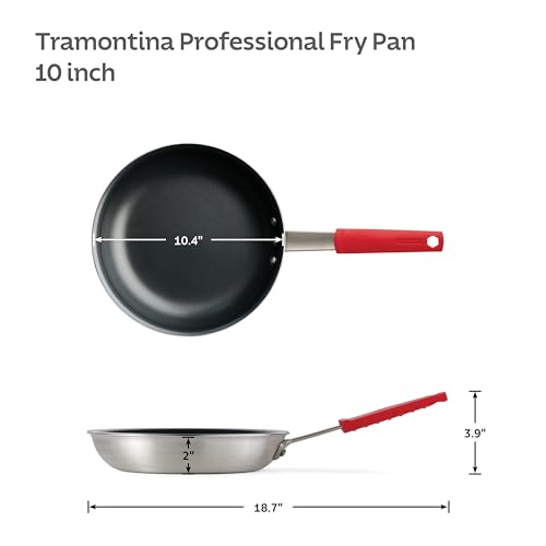 Black 10-Inch Non-Stick Frying Pan - Professional Kitchen Cookware