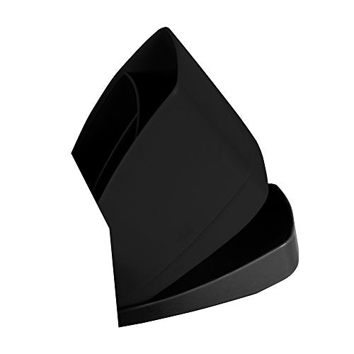 Sink Sider Duo Soap Dispenser with Sponge - Black & Chrome Plating