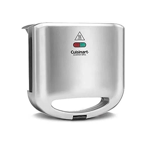 Cuisinart Sandwich Maker - Silver, 2 Sandwiches, Omelets & French Toast, Variation of Sandwich / One Size