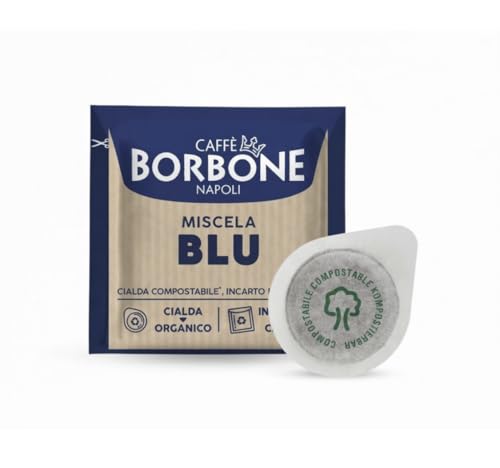 Italian Coffee Pods - Caffè Borbone Miscela Blu 150 Pack of 1 - Organic, Recyclable