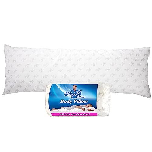 MyPillow Body Pillow for Side Sleepers 18x54 Supportive & Soft Bedding