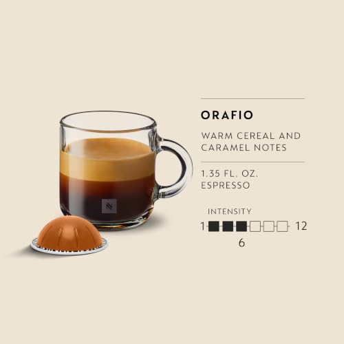 Nespresso Vertuo Orafio Medium Roast Espresso Pods - 50 Count