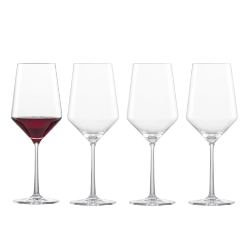 Zwiesel Glas Pure Cabernet Red Wine Glass Set of 4 - 19oz Dishwasher Safe Crystal