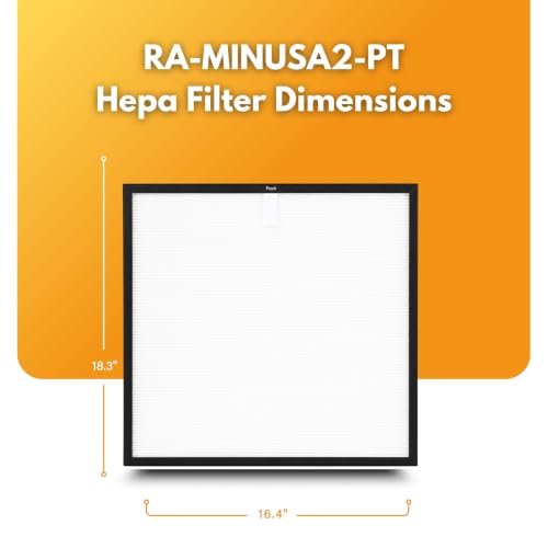 Pet Allergen Filter Replacement Kit for Rabbit Air MinusA2 Air Purifier - Includes HEPA & Activated Carbon Filters