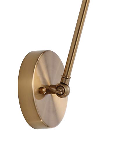 Jonathan Y Rover Brass Gold 1-Light Wall Sconce Set of 1 – Modern Home Decor