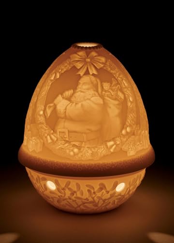 LLADRÓ Santa Claus Lithophane. Porcelain Litophane.