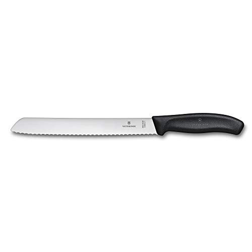 Victorinox Swiss Classic Kitchen Set 5-Piece Black Utility & Bread Knives
