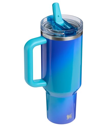 STANLEY The Quencher ProTour Flip Straw Tumbler (Box) 40 oz / 1.18 L Sea Glass Aura