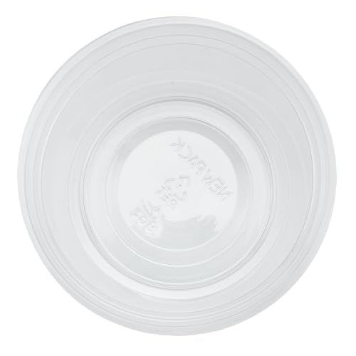 RW Base 9 Ounce Round Ice Cream Cups, 500 Disposable Parfait Cups - Lids Sold Separately, Premium, Clear Plastic Dessert Cups, Serve Frozen Yogurt, Mousse, Pudding, Great For Parties - Restaurantware