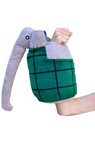 Verycos 2pcs Plush Hands Gloves - Green Handmade Plushies for Kids