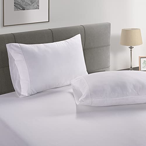 King Organic Cotton Cooling Bed Sheets Set - White, 8 Pieces - Variation of THIS listing