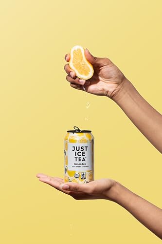 Organic Lemon Black Iced Tea 12-Pack - Fresh-Brewed, No Artificial Flavors