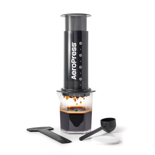 AeroPress XL Coffee Press Gray - 3-in-1 French Press, Pour-Over & Espresso