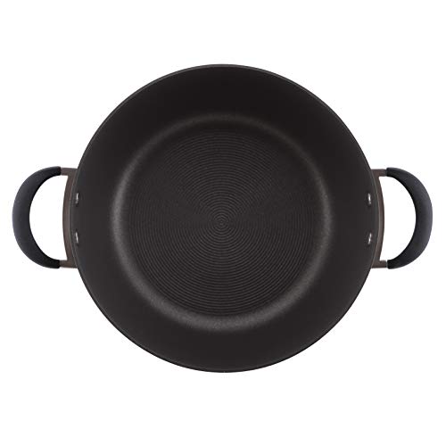 Circulon Symmetry 5.5-Quart Nonstick Casserole Pan with Lid - Induction Ready