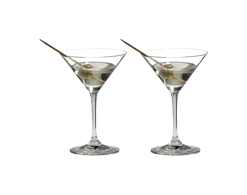Riedel Vinum Martini Glasses - Crystal Stemware for Cocktails, 2-Piece Set