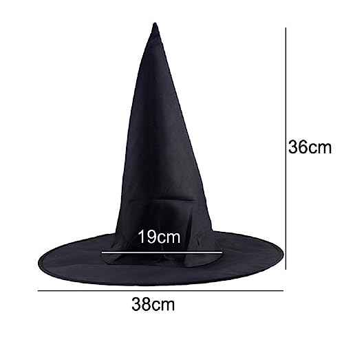 Halloween Witch Hat for Women Cap Costume Accessory Witch Decoration Halloween Christmas Party