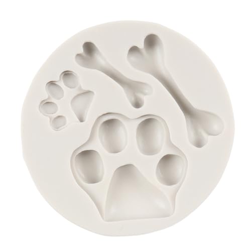 Cat Paw Dog Silicone Molds Bone Fondant
