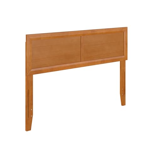 AFI Sophia Light Toffee Full Wood Adjustable Headboard Modern Bedroom Decor