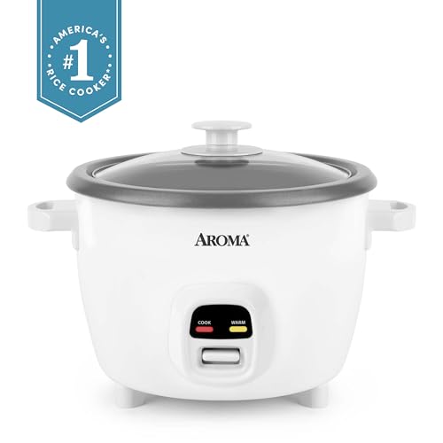 AROMA® 20-Cup (Cooked) One-Touch Rice Cooker and Food Steamer with