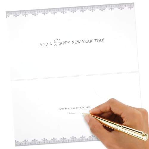 Hallmark Very Merry Christmas Money Holder Cards, 6-Pack (Happy New Year, Too!)
