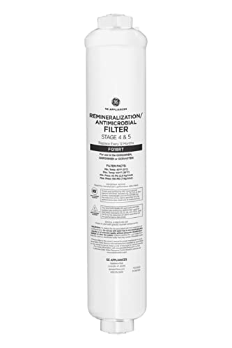 GE Reverse Osmosis Under Sink Remineralization Filter Pack of 1 - Fits GXRV40TBN, GXRQ18NBN, GNRQ18NBN | Replaces Every 12 Months