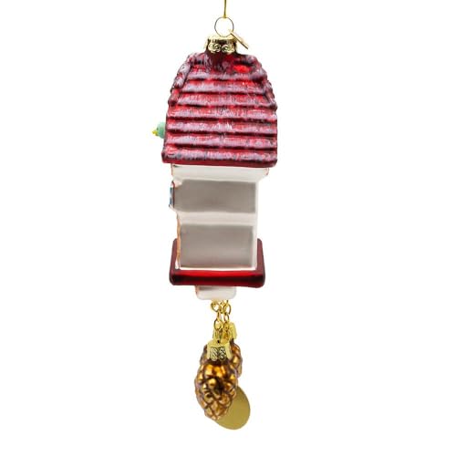 Kurt S. Adler Noble Gems Cuckoo Clock Glass Ornament – Holiday Tree Speicher