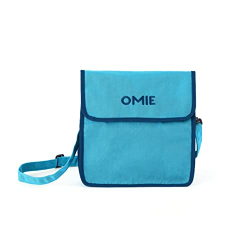 Omie OmieBox Insulated Lunch Bag with Bottle Holder - Blue