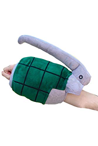 Verycos 2pcs Plush Hands Gloves - Green Handmade Plushies for Kids