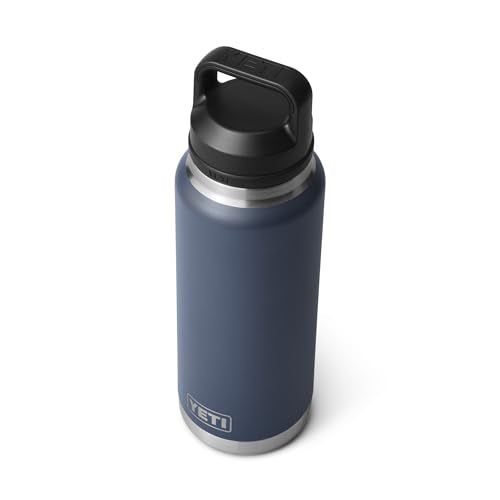 YETI Rambler 36 oz Bottle - Vacuum Insulated Stainless Steel with Leakproof Chug Cap - Navy